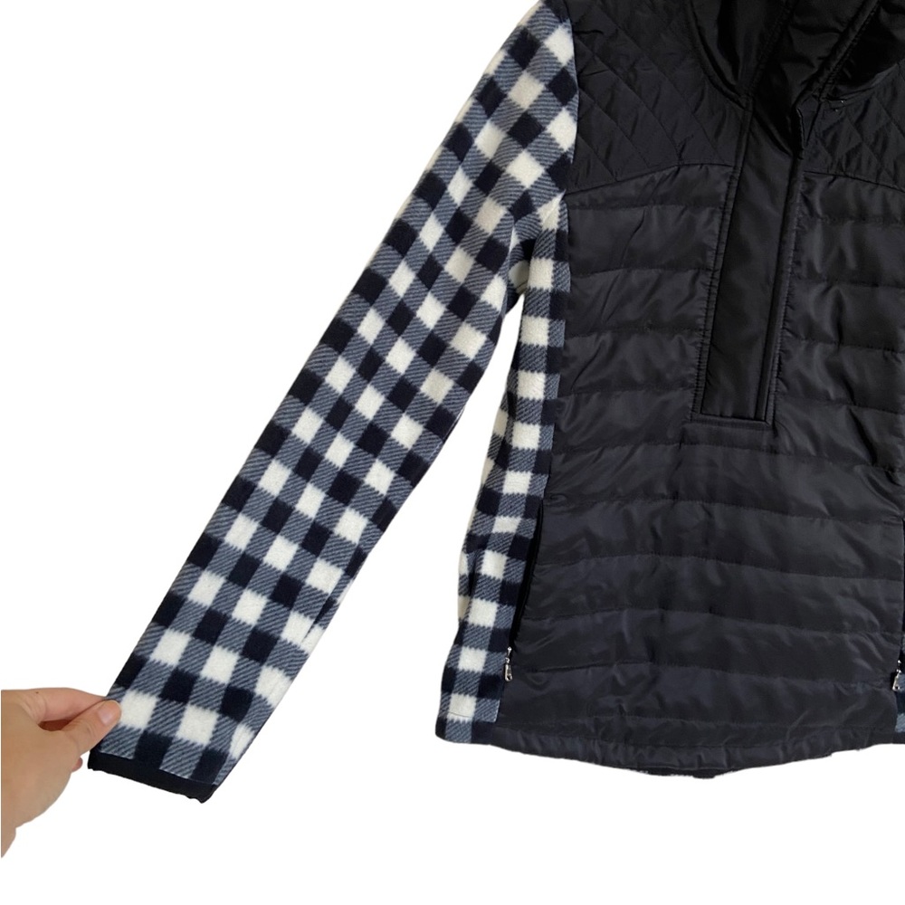 Lauren Ralph Lauren Quilted Fleece Jacket - Picture 10 of 13